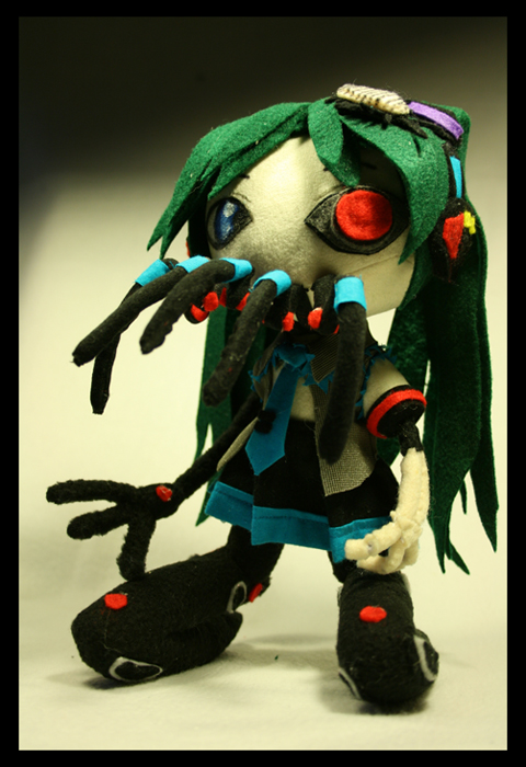 hatsune miku and calne ca (original and 2 more) drawn by pheleon