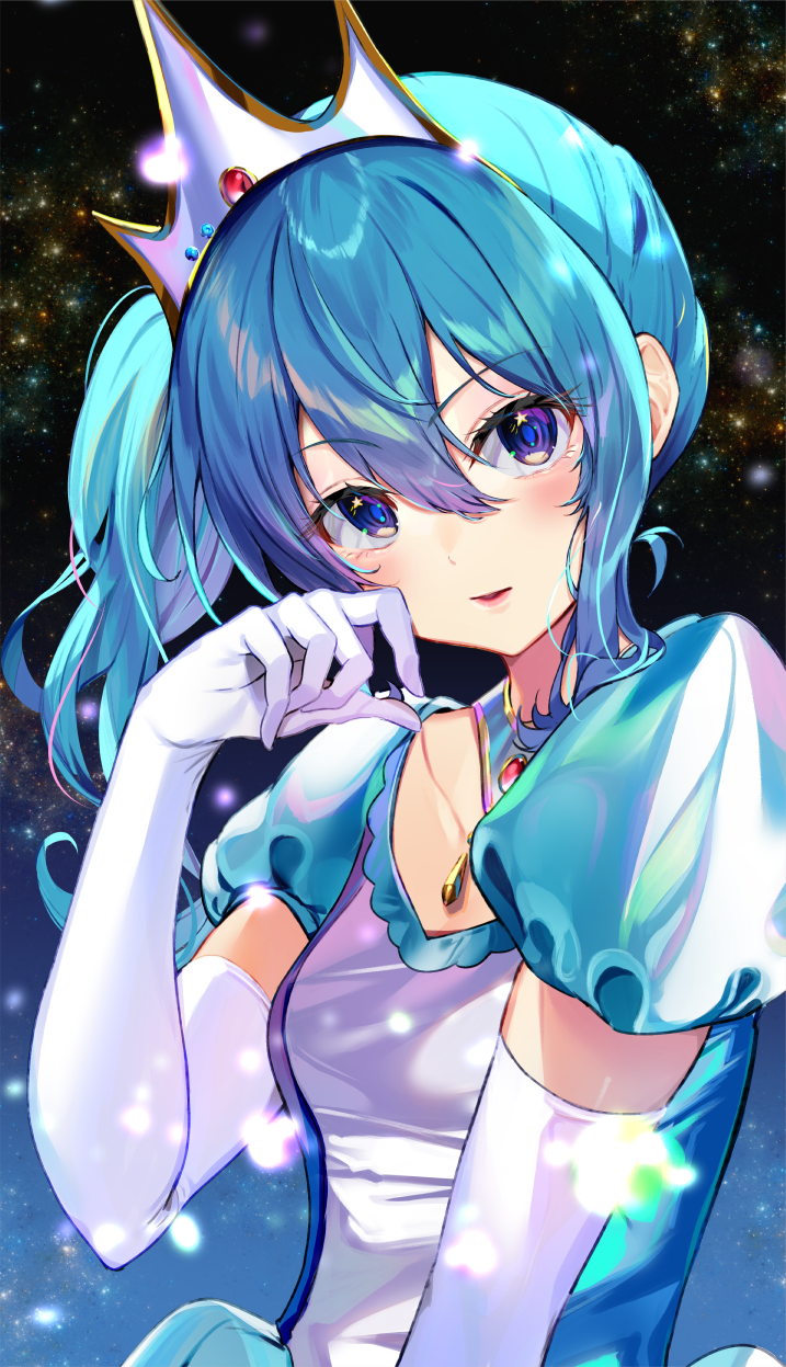 hoshimachi suisei (hololive and 1 more) drawn by gakuon_(gakuto)