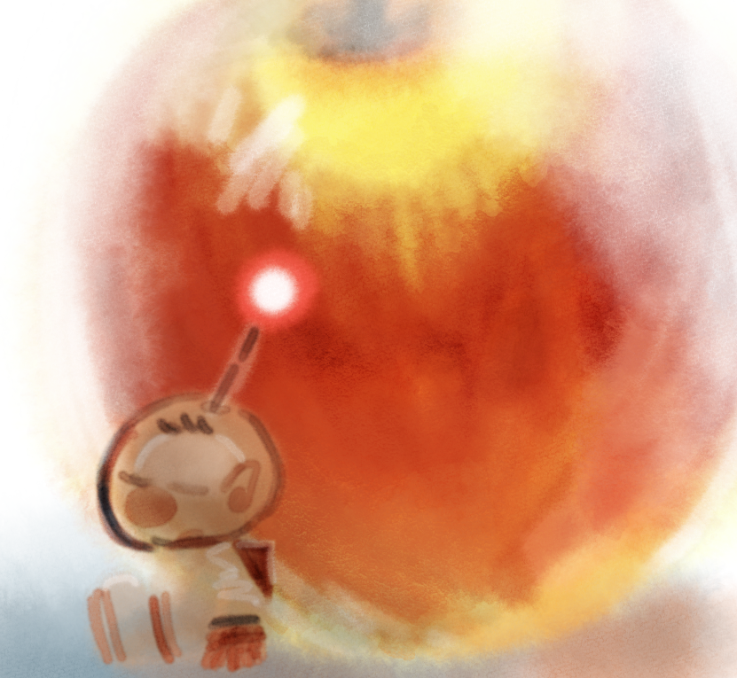 olimar (pikmin) drawn by iat-418