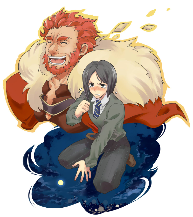 iskandar and waver velvet (fate and 1 more) drawn by triplebomber