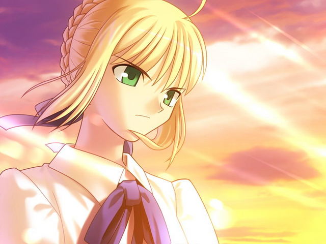 artoria pendragon and saber (fate and 1 more) drawn by takeuchi_takashi