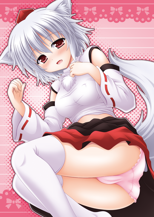 inubashiri momiji (touhou) drawn by nagana_sayui