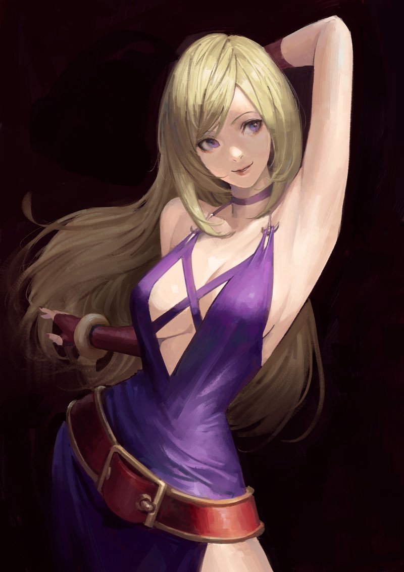 b. jenet (the king of fighters and 3 more) drawn by phamoz