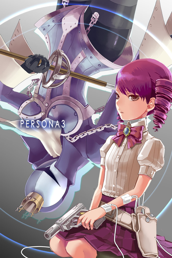 kirijou mitsuru and penthesilea (persona and 1 more) drawn by dan_(toupe)