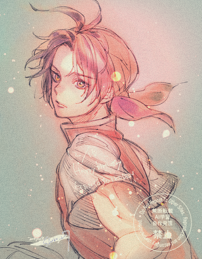 tir mcdohl (gensou suikoden and 1 more) drawn by wakakusa-e