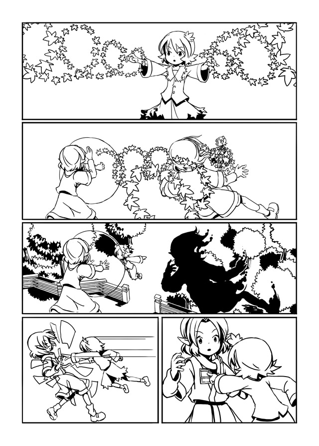 mizuhashi parsee and aki shizuha (touhou) drawn by sixten