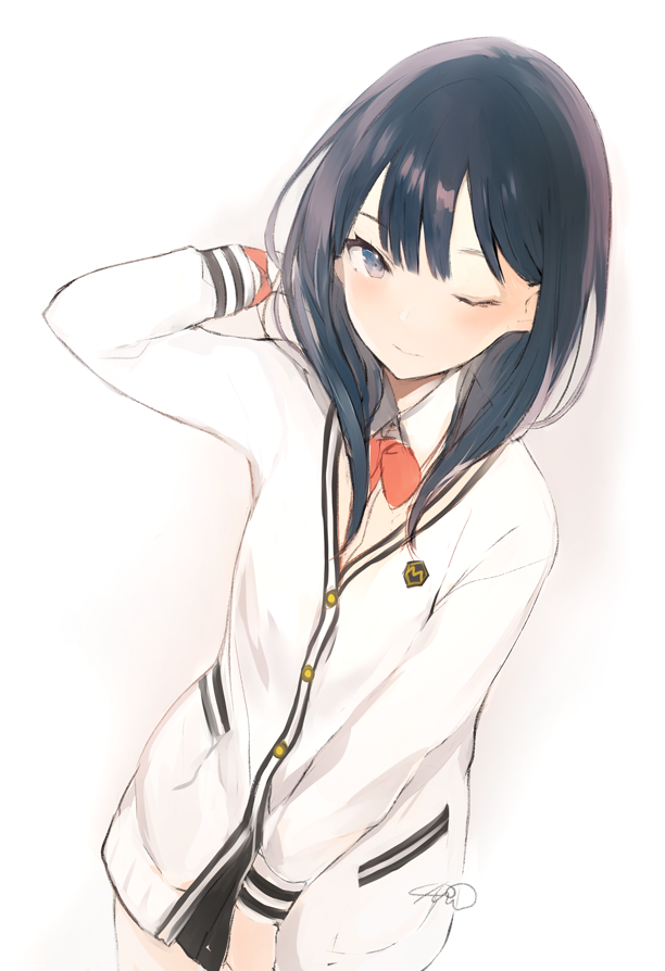 takarada rikka (gridman universe and 1 more) drawn by lpip