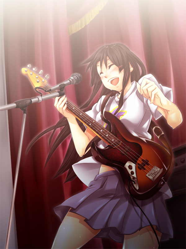 akiyama mio (k-on!) drawn by sora_(sky_s04)
