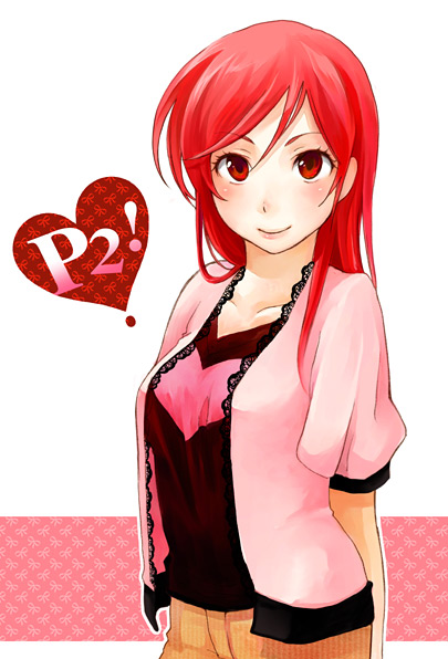 saotome otome (p2! let's play pingpong) drawn by irieria