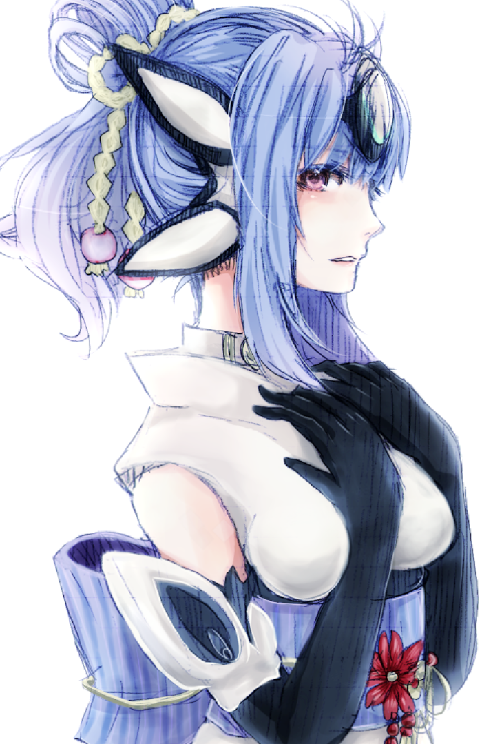 kos-mos and kos-mos ver. 4 (xenosaga and 1 more) drawn by haruto_yuki