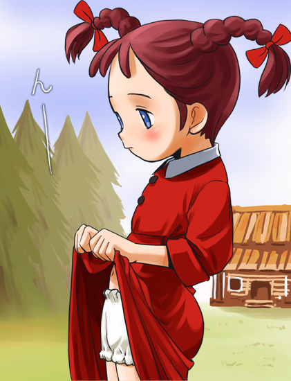 laura (sougen no shoujo laura) drawn by haruyama_kazunori