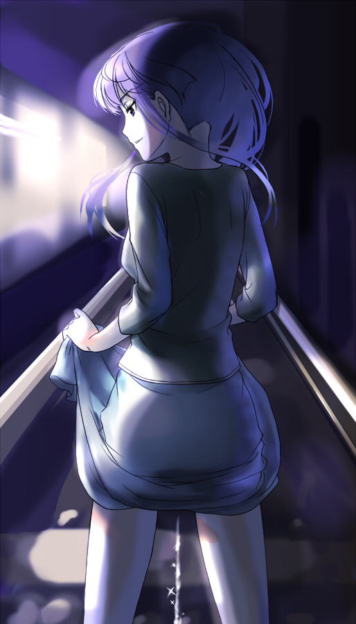 senjougahara hitagi (monogatari and 1 more) drawn by oyamada_musshu