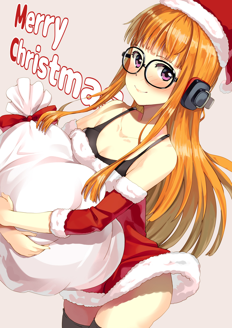 sakura futaba (persona and 1 more) drawn by yamamoto_shima