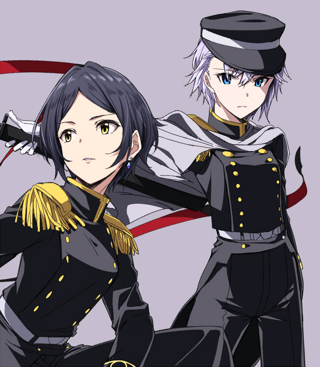 anastasia and hayami kanade (idolmaster and 1 more) drawn by haruichi_(komikal)