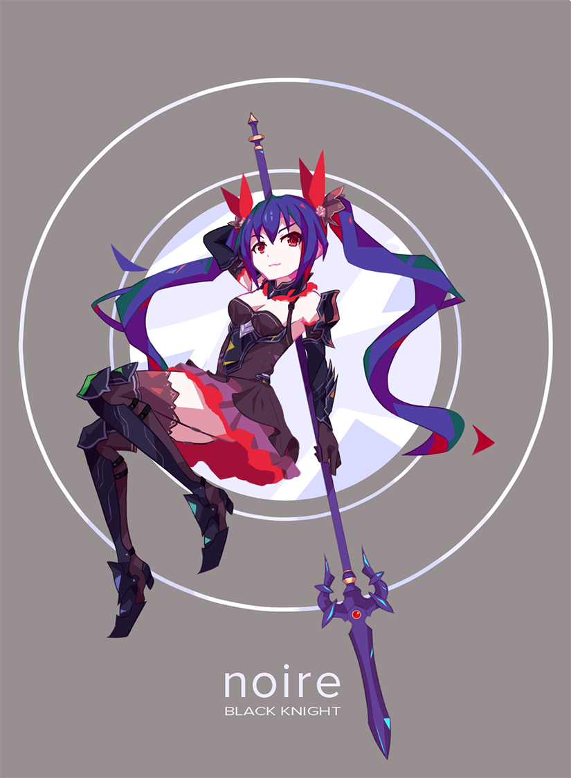 noire (neptune and 1 more) drawn by chaoschao