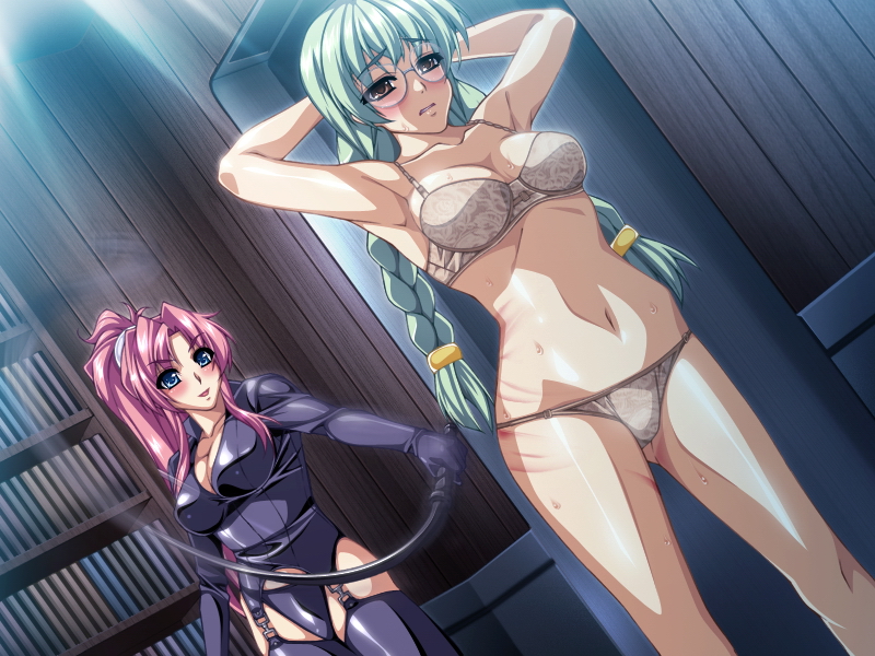 nora stuart and monica brian (ryoujoku guerilla gari 3) drawn by kuroishi_ringo