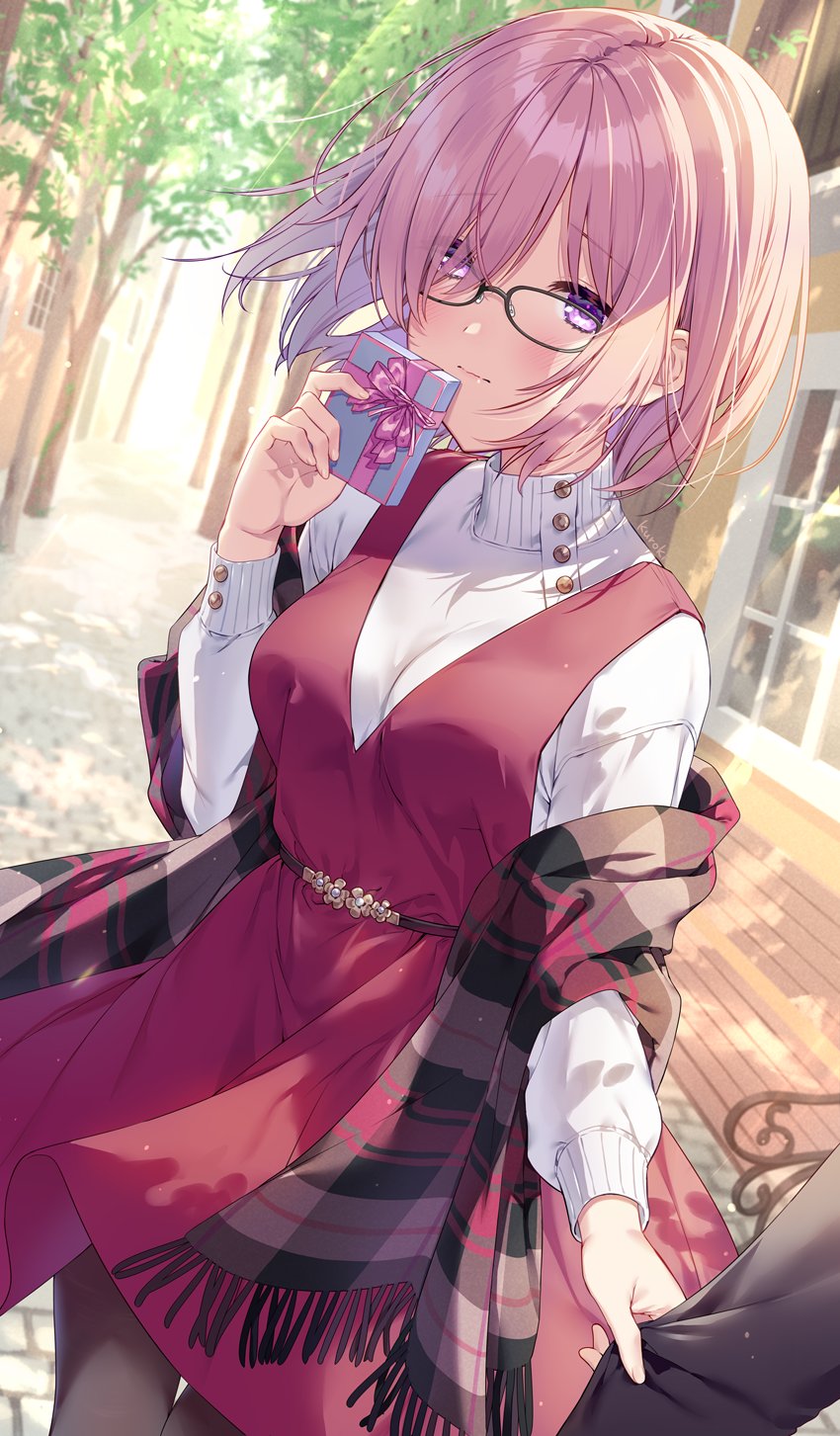 mash kyrielight (fate and 1 more) drawn by kuroki_(ma-na-tu)
