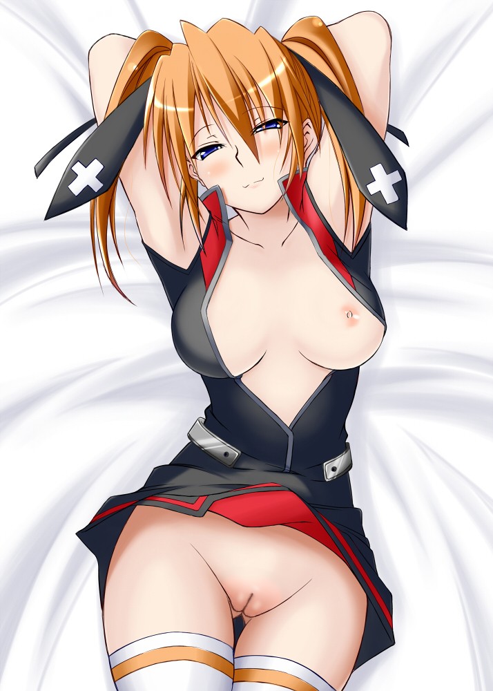 teana lanster (lyrical nanoha and 1 more) drawn by sakura_yuu