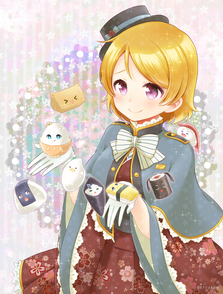 koizumi hanayo (love live! and 2 more) drawn by hirako