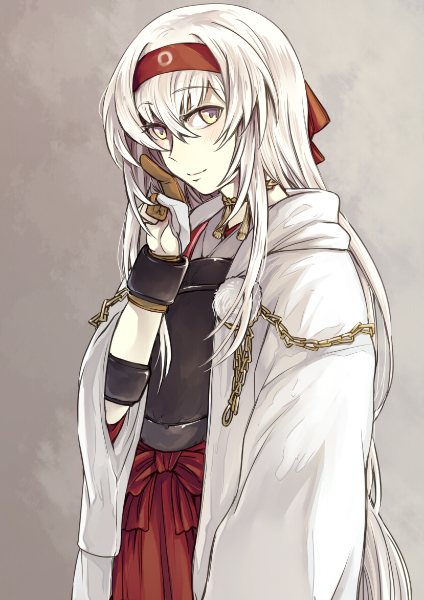 shoukaku and tsurumaru kuninaga (kantai collection and 1 more) drawn by bai_lao_shu