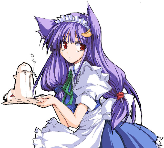 izayoi sakuya and patchouli knowledge (touhou) drawn by imuraya_ayuka