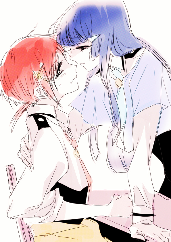 aoki reika and hino akane (precure and 1 more) drawn by tima