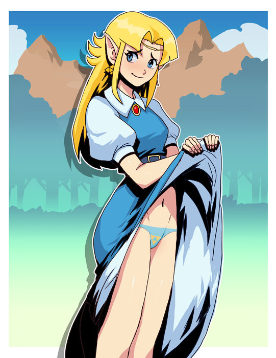 princess zelda (the legend of zelda and 1 more) drawn by daga