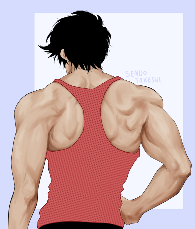 sendou takeshi (hajime no ippo) drawn by be-quieter