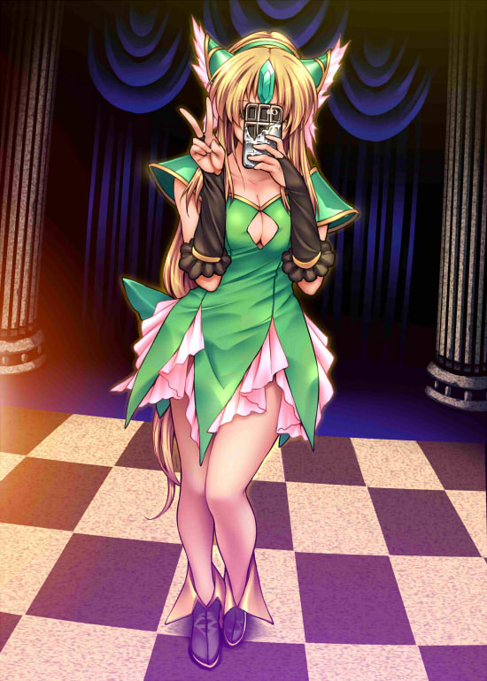 riesz (seiken densetsu and 1 more) drawn by 144_(riesztan)