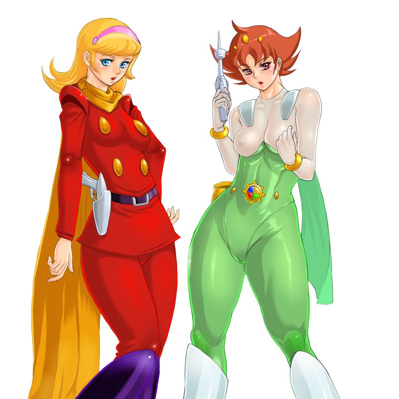 francoise arnoul and tani mari (cyborg 009 and 1 more) drawn by zen_and_retro