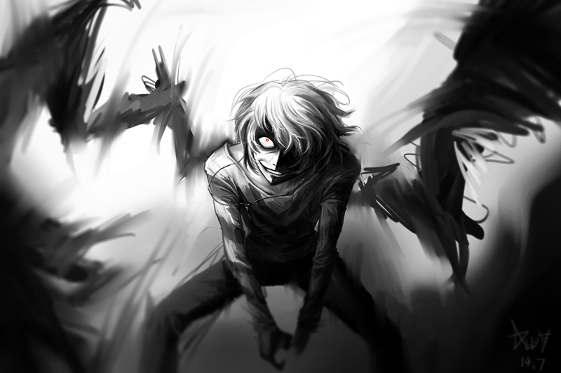 accelerator (toaru majutsu no index and 1 more) drawn by nobody-4830