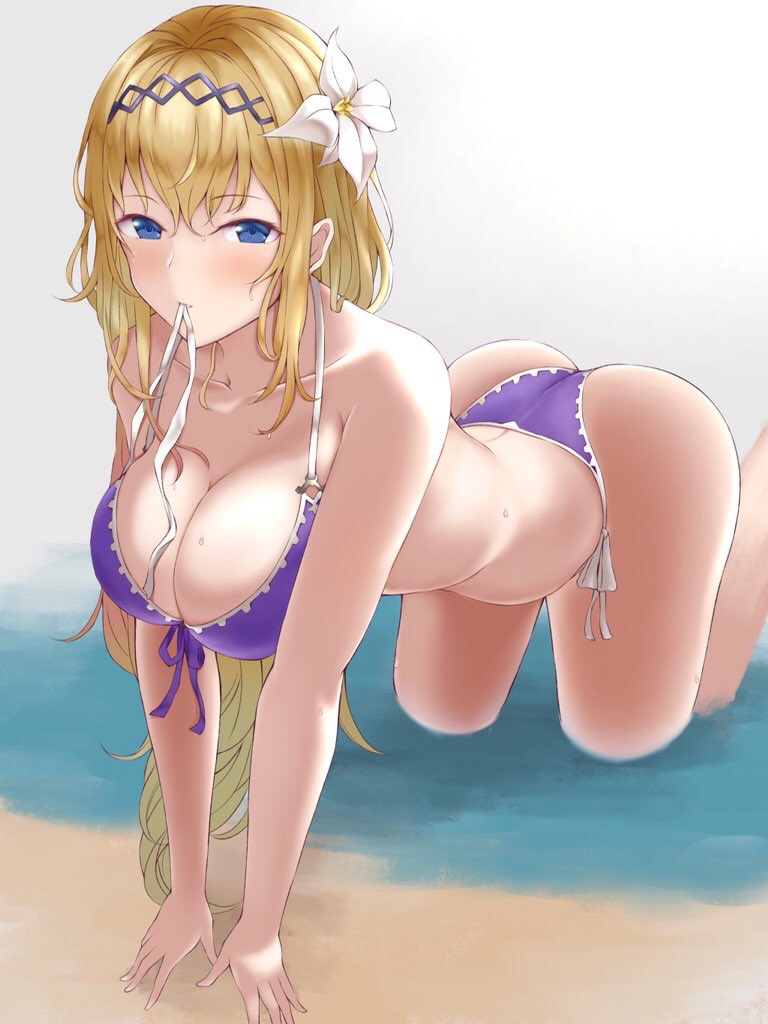 jeanne d'arc (granblue fantasy) drawn by numaguro_(tomokun0808)