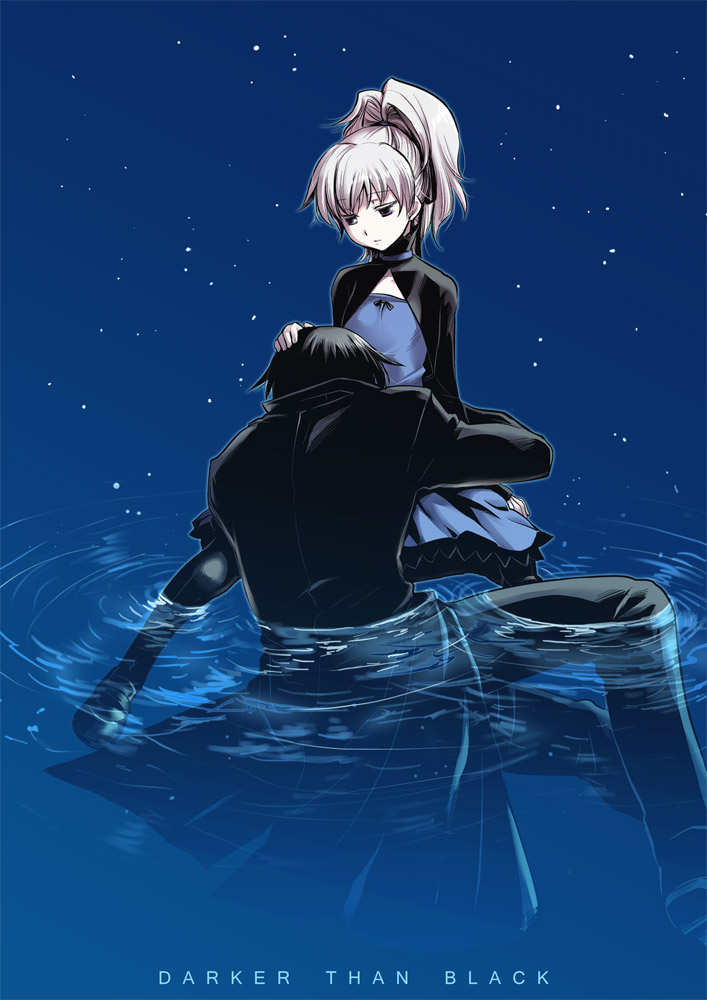 yin and hei (darker than black) drawn by rakuto_mangan