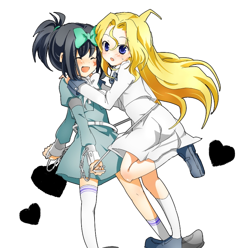 kunihiro hajime and ryuumonbuchi touka (saki) drawn by shacttainw