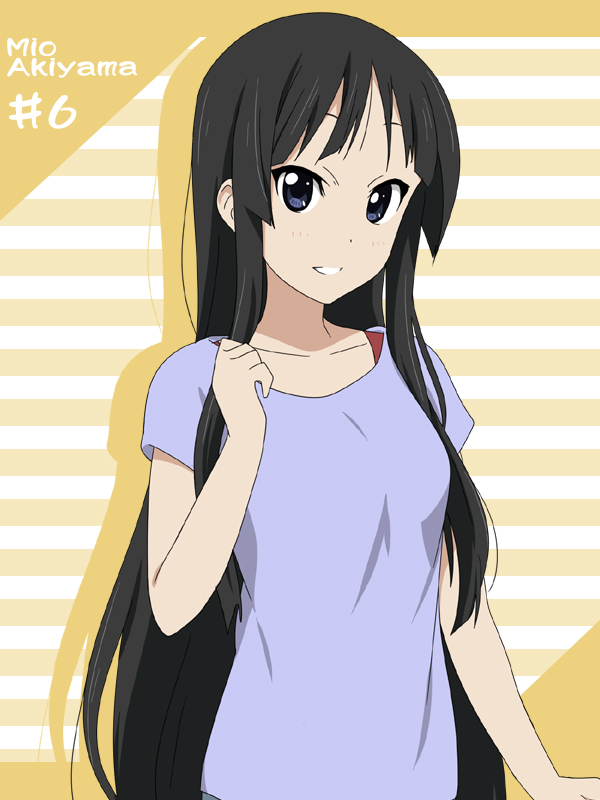 akiyama mio (k-on!) drawn by ikari_manatsu