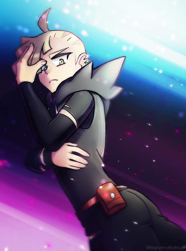 gladion (pokemon and 1 more) drawn by sweetnarumy