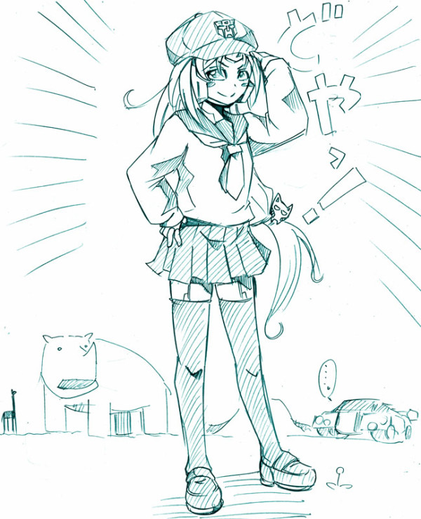 hibiki and sara (kantai collection and 3 more) drawn by kamizono_(spookyhouse)