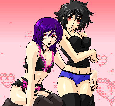 tieria erde and setsuna f. seiei (gundam and 1 more) drawn by reno-kichi