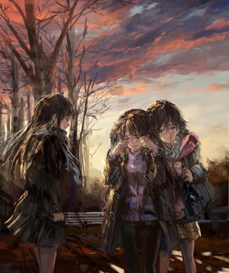 shibuya rin, shimamura uzuki, and honda mio (idolmaster and 1 more) drawn by stu_dts