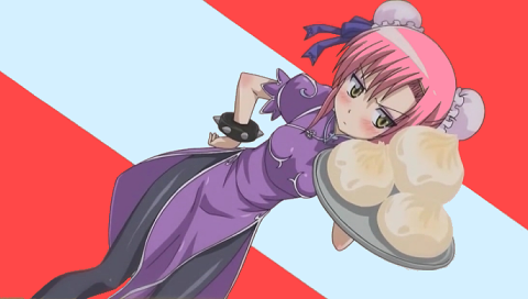 chun-li and katsura hinagiku (street fighter and 1 more)