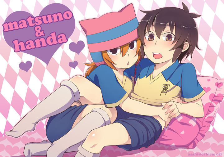 handa shin'ichi and matsuno kuusuke (inazuma eleven) drawn by asahi_(noncaloric)