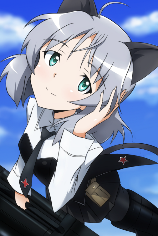 sanya v. litvyak (world witches series and 1 more) drawn by tokiani