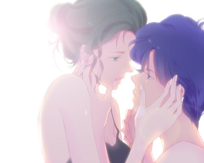 saphir and petz (bishoujo senshi sailor moon and 1 more) drawn by saki_(hxaxcxk)