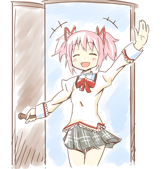 kaname madoka (mahou shoujo madoka magica) drawn by umiroku