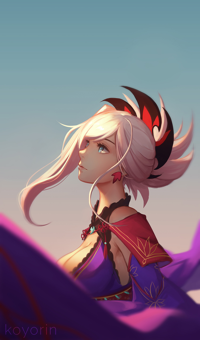miyamoto musashi (fate and 1 more) drawn by koyorin