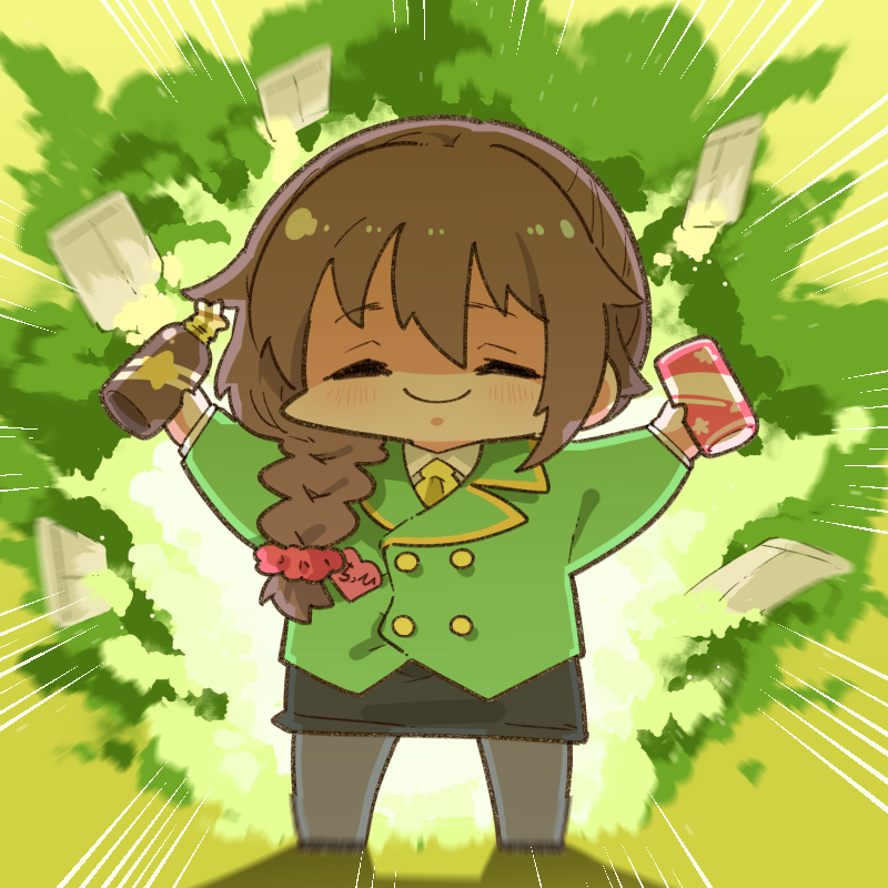 senkawa chihiro (idolmaster and 1 more) drawn by takato_kurosuke