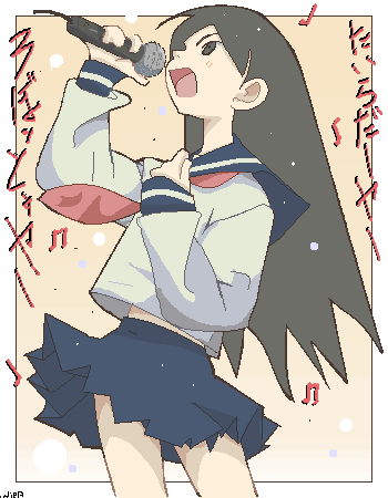 kitsu chiri (sayonara zetsubou sensei) drawn by niea