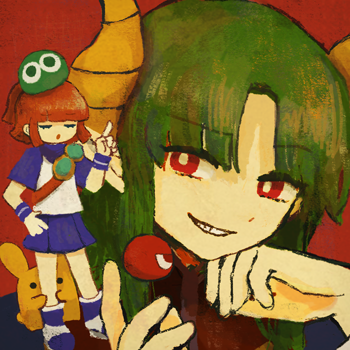 arle nadja, puyo, carbuncle, and satan (puyopuyo and 1 more) drawn by nananameless
