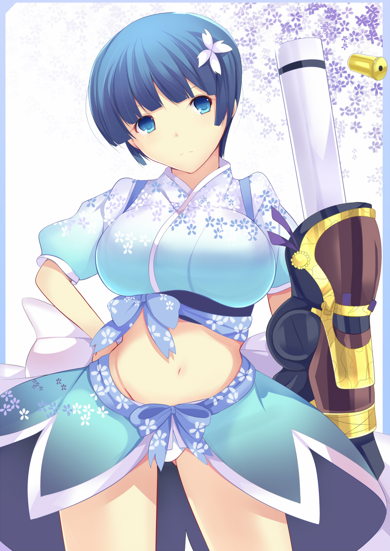 yozakura (senran kagura and 1 more) drawn by daiaru