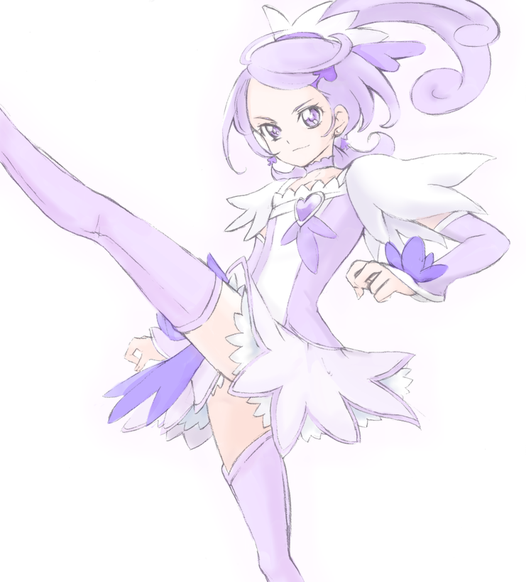 kenzaki makoto and cure sword (precure and 1 more) drawn by milton_(nontan-93bellcat)
